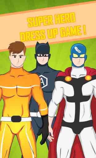 Crea il tuo super-eroe giustizia Man Dress-Up 4