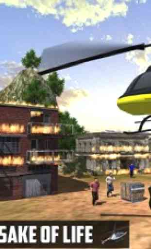 Elicottero di salvataggio Ambulanza 3D 3