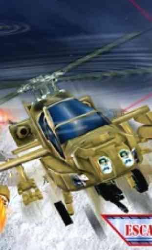 Esercito Prigione Elicottero Duel III Battaglia 3D 3