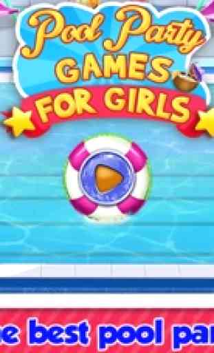 Festa in piscina Giochi per ragazze e bambine 1