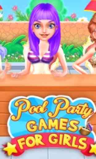 Festa in piscina Giochi per ragazze e bambine 4