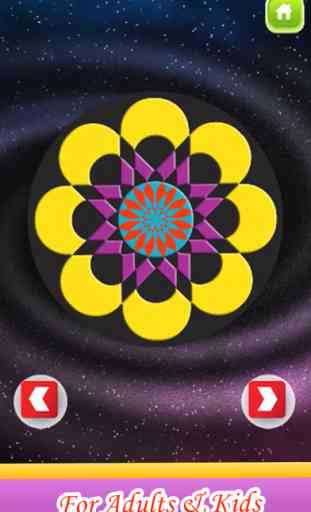 Mandala Flower Libro Da Colorare Gioco Gratis 2