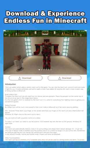 MCPE Add Ons & mappe gratuite for Minecraft PE 4