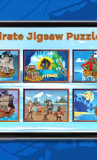 Pirate Jigsaw Puzzles Games for boys 1