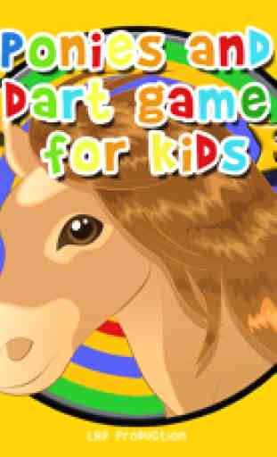 pony e freccette per bambini - gioco gratuito 1