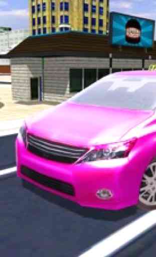 Ragazza taxi ragazza di rosa & giochi corsa 2