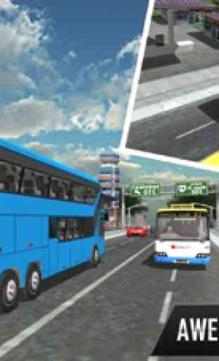 Simulatore di autobus 2017 - autobus di autobus di 4