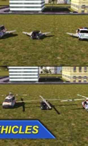 volante Ambulanza Volo Pilota Simulatore 3D 2