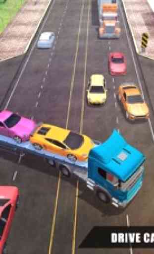 3D Car Transporter Truck: Cargo simulatore di tras 4
