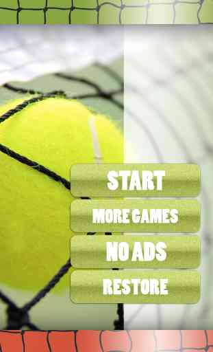 3D Tennis Facile Flick sfera di gioco gratis 1