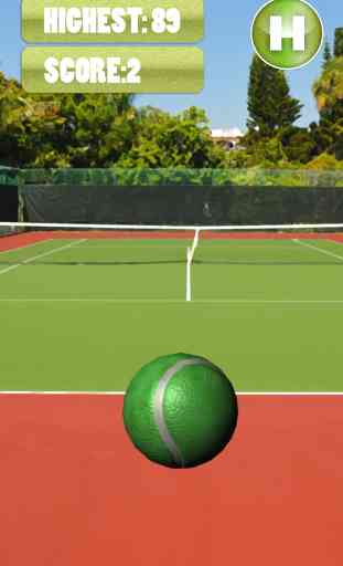 3D Tennis Facile Flick sfera di gioco gratis 2