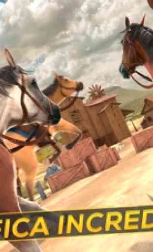 Cowboy Horse Showdown: Corsa dei Cavalli Galoppo 2