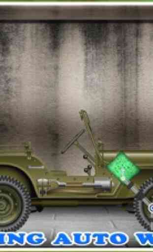 Kids Auto lavaggio Gioco: Army Cars 2