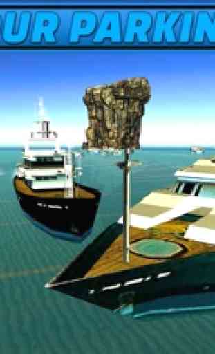 Parcheggio per barche a motore e nave da crociera 1