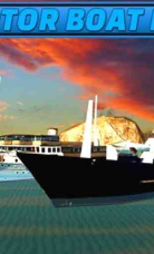 Parcheggio per barche a motore e nave da crociera 3