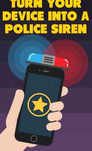 Sirena della polizia: Suono e luce simulator 1