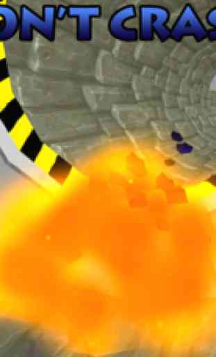 3D Star-Wars Tunnel Twist - An Air-Craft Universe Guardians Force Hovercraft 3