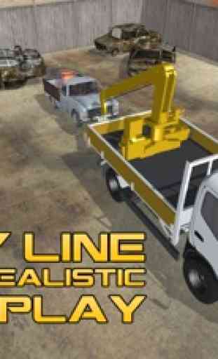 carro attrezzi 3D - estrema camion di guida e di parcheggio simulatore del gioco 1