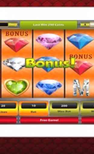 Gemme e Gioielli Slot: Denaro Mega Fortunati Vegas Giochi di Slot Machine 3