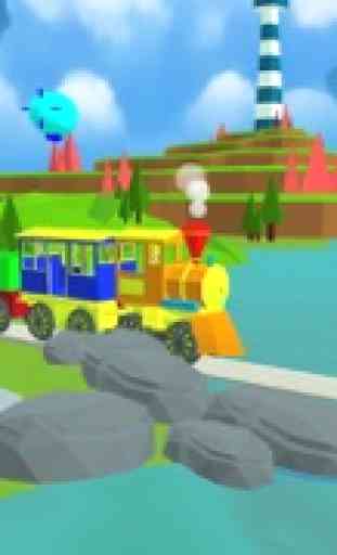 3D Treno del Giocattolo-gratis bambini gioco treno 2