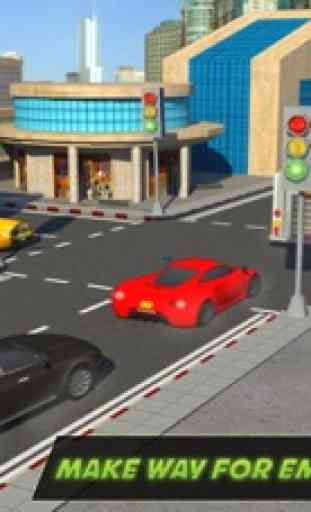 Città Traffico Controllo corsa Ora Guida Simulator 3