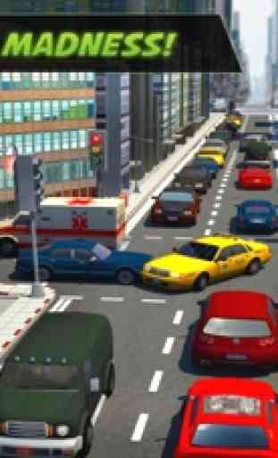 Città Traffico Controllo Ora di punta Guida 3D PRO 1