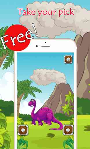 Dinosauri Libro Da Colorare Giochi Per Bimbi Free 2