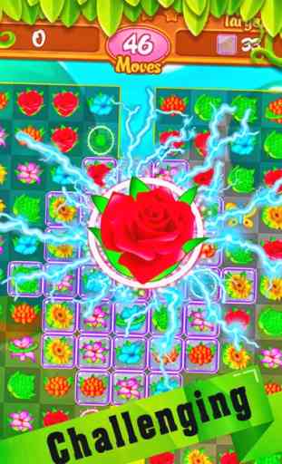giardino fiorito match 3 - Nuovi puzzle game 2
