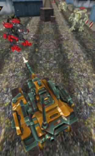 Guerra Sparatutto: Carro armato vs Robots 4