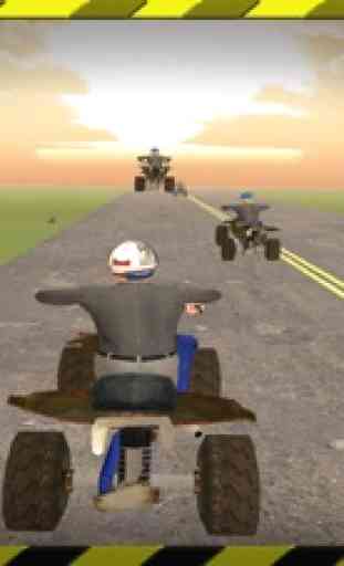 Il giro avventuroso sul Quad gioco di corse 3D 3