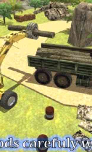 Offroad Cargo Hot Wheels Truck: 3D Fire Action 3
