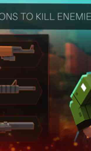 Pixel Army Battaglia Base Shooter Mini Assassino 2 3