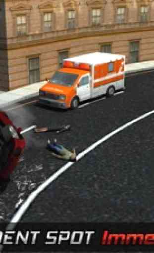 salvataggio camion pompiere: dovere autista di ambulanza di emergenza 911 4