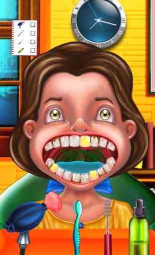 Dentista pazzo Divertente gioco per bambini  Il trattamento di pazienti in una clinica di un dentista pazzo ! GRATIS 2