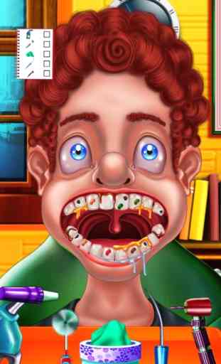 Dentista pazzo Divertente gioco per bambini  Il trattamento di pazienti in una clinica di un dentista pazzo ! GRATIS 4
