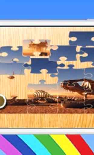 Gratis Giochi Di Jigsaw Puzzle Dino - Dinosauro Puzzle Per Bambini Bambino Scuola Materna Giochi Di Apprendimento 4