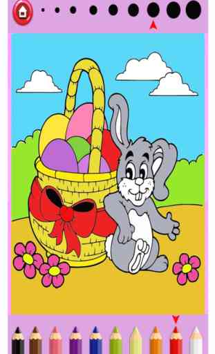 Giochi da colorare per bambini di Pasqua 2