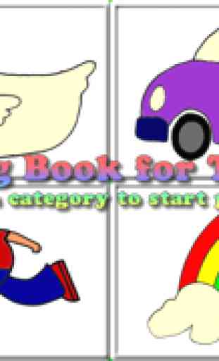 Libro da colorare per bambini 1