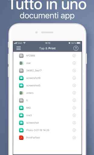 Tap & Print: app per documenti 4