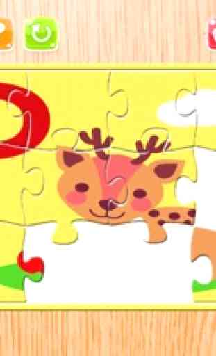ABC sega Puzzle Animali Alfabeto per bambini 2