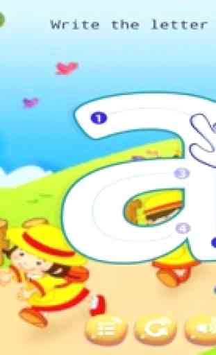 ABC Tracing Letters Handwriting Practice for Kids 1