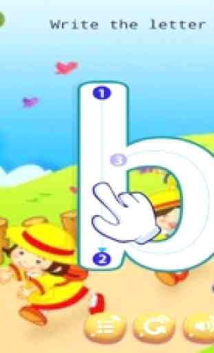 ABC Tracing Letters Handwriting Practice for Kids 2