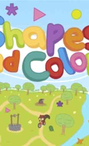 Imparare le forme e colori - giochi per bambini 1