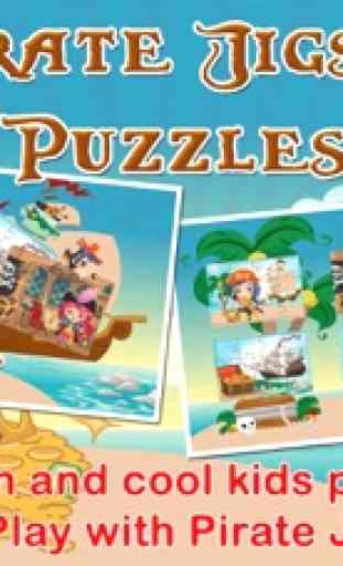 Carino Pirates puzzle educativi per bambini Giochi 1