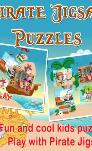 Carino Pirates puzzle educativi per bambini Giochi 4