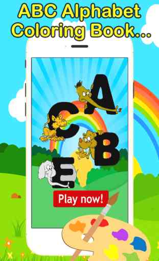Color Me:ABC Animal Coloring Book Pagine per adult 3