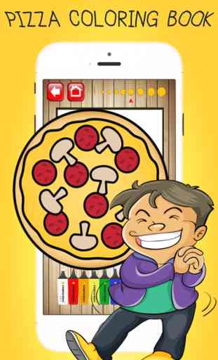 Color Me: pizzaiolo Fun Coloring Book Pagine Kids 3