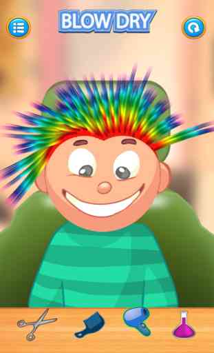 gioco del bambino taglio di capelli / arcobaleno 4