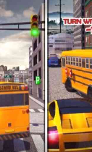 Grande Autobus Simulatore 3D: Città Scuola guida 1