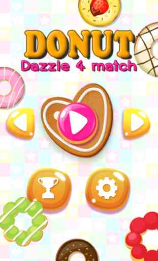 Cookie Di Ciambella - Dazzle 4 Puzzle Match 4